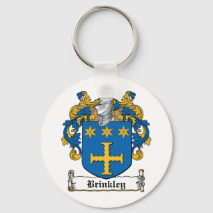 Brinkley Family Crest Nyckelring