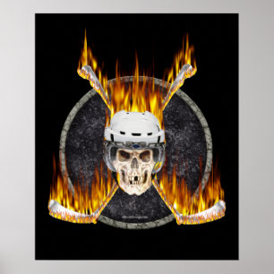 Brinna hockeypinneaffisch poster