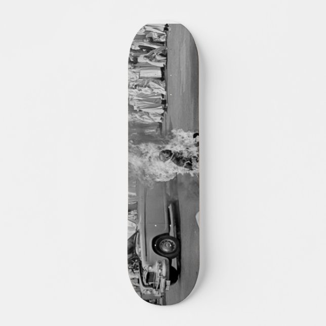Brinna munk skateboard bräda 20 cm (Framsida)