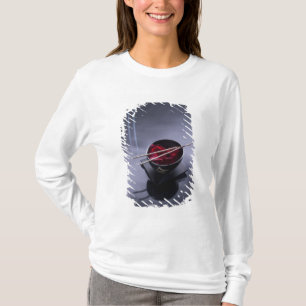 Brinna rökelse överst av bunken av petals tee shirt