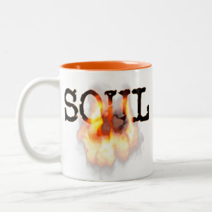 Brinna SOUL avfyrar på Två-Tonad Mugg