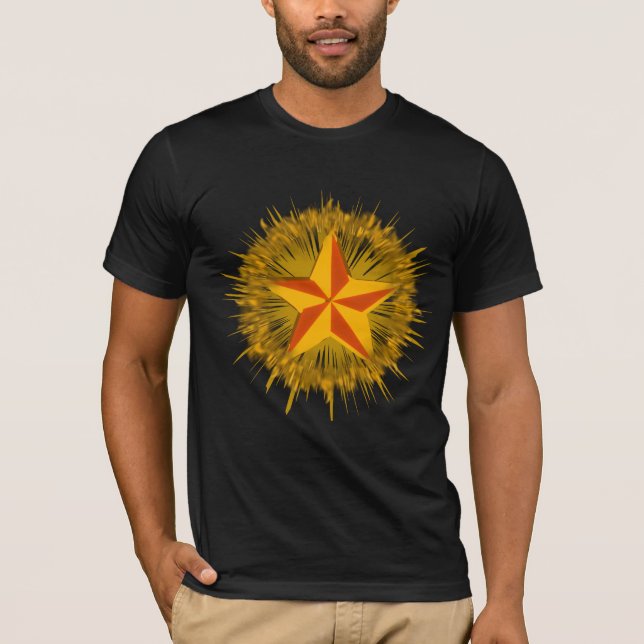 Brinna stjärna t shirt (Framsida)