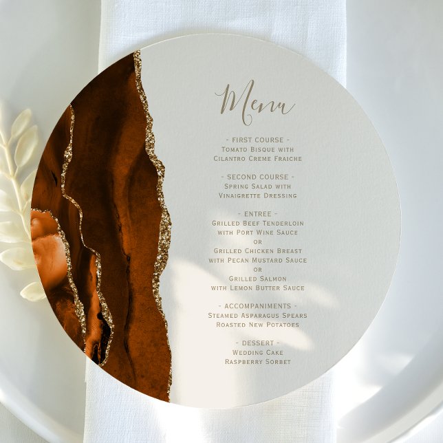 Brinnad Orange Guld-agate-platta i Elfenbenskusten Meny (Skapare uppladdad)