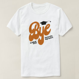 Brinnad Orange Hej, Studentmössa Senior T Shirt