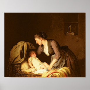 Brinnande Baby, 1880 Poster