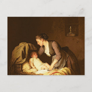 Brinnande Baby, 1880 Vykort