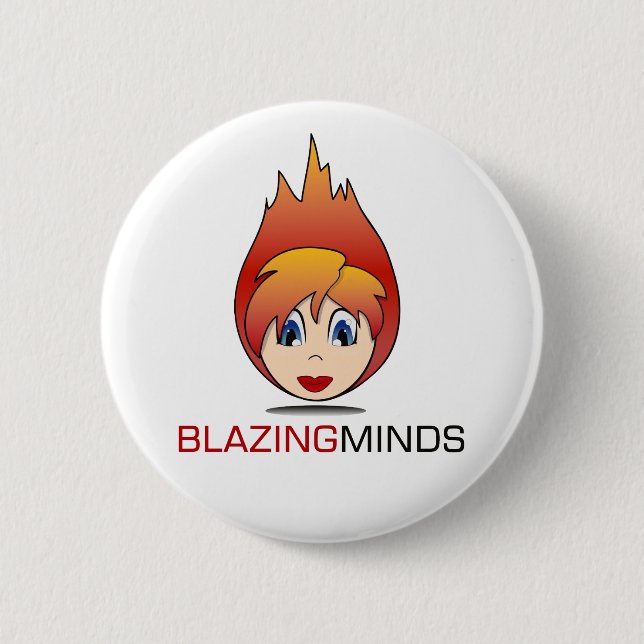 Brinnande Badges! Knapp (Framsida)