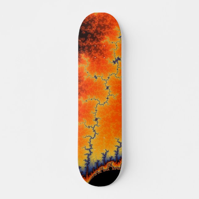 Brinnande förkastningslinje Skateboard (Framsida)