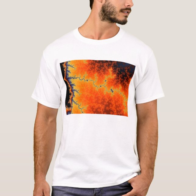 Brinnande förkastningslinje T-shirt (Framsida)