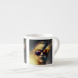 Brinnande glasögon Espresso Mugg Espressomugg