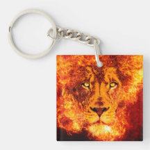 Brinnande Hett Lejon om Judah