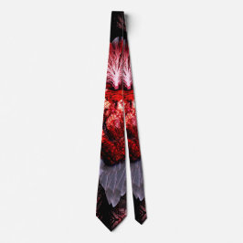 Brinnande hjärta slips