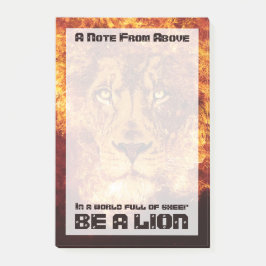 Brinnande Lejon inspirationsoffert Post-it Block