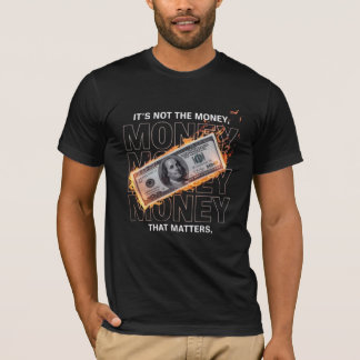 Brinnande Pengar Grafisk T-Shirt – Urban Streetwea