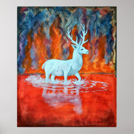 Brinnande Sjö Poster