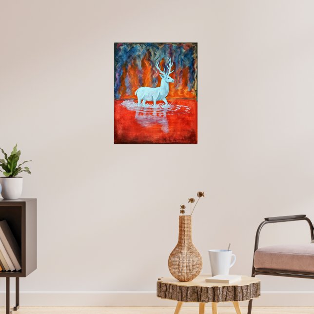 Brinnande Sjö Poster (Vardagsrum 3)