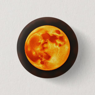 Brinnande sol knapp