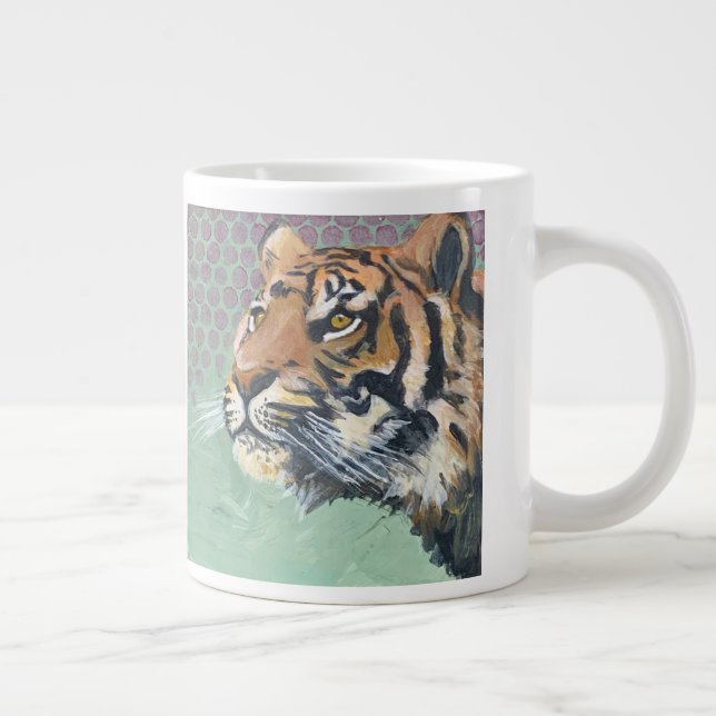 Brinnande Stark Jumbo Mugg (Höger)