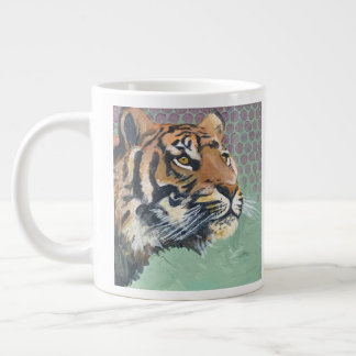Brinnande stark jumbo mugg