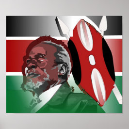 Brinnande tal poster