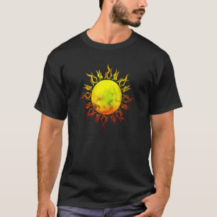 Brinnande universell Tattoo Space från Sol T Shirt