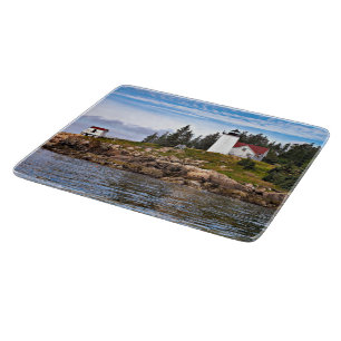 Brinnet Jacka Harbour Lighthouse, Maine Cutter Boa