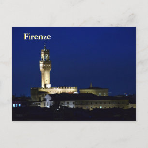Brinnfall i Firenze-vykort Vykort