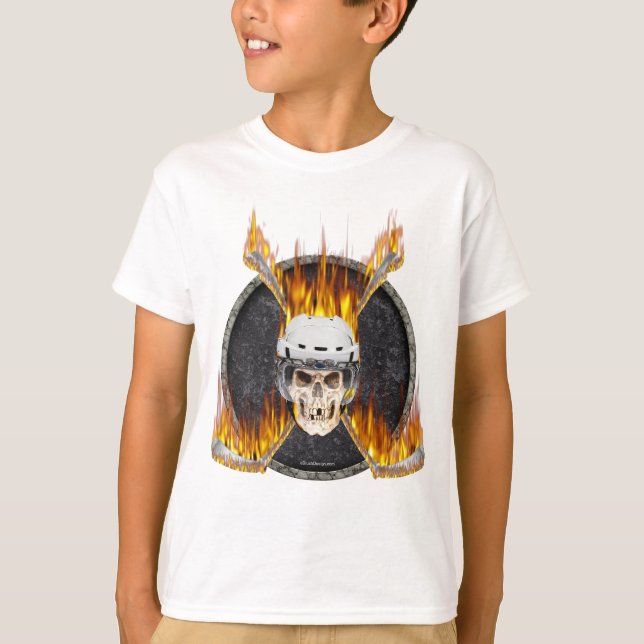 Brinns hockeypinnar tee (Framsida)