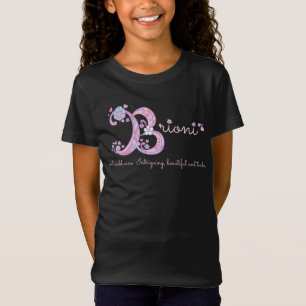 Brionflickor B namn: monogram T Shirt