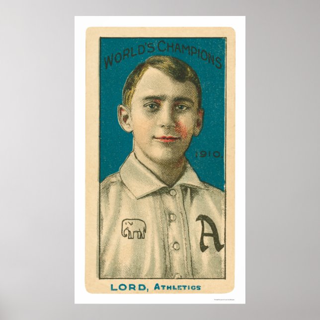 Bris Lord Baseball 1910 Poster (Framsidan)