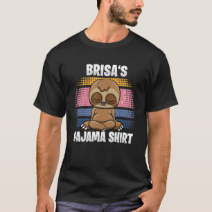 Brisas Pajama Personlig Sleeping T Shirt