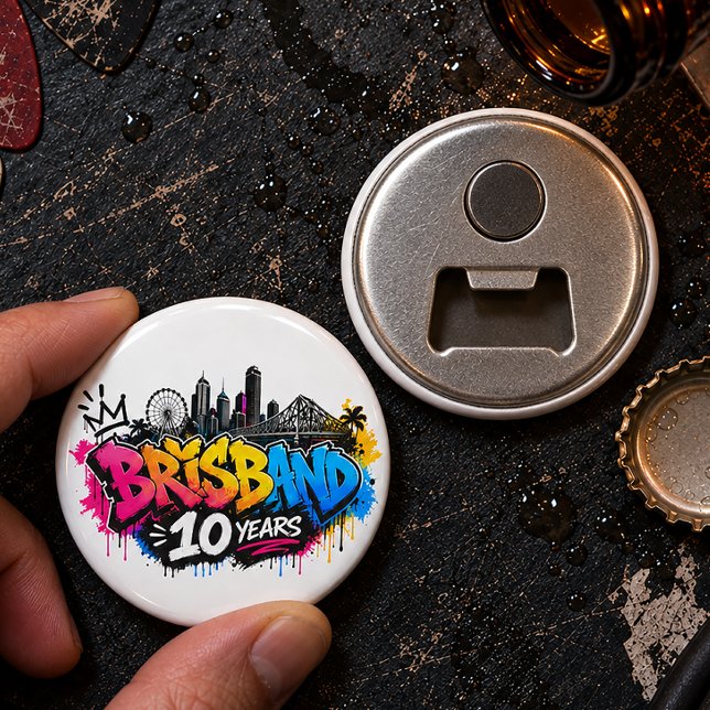 Brisbane 10 år flasköppnare (Skapare uppladdad)