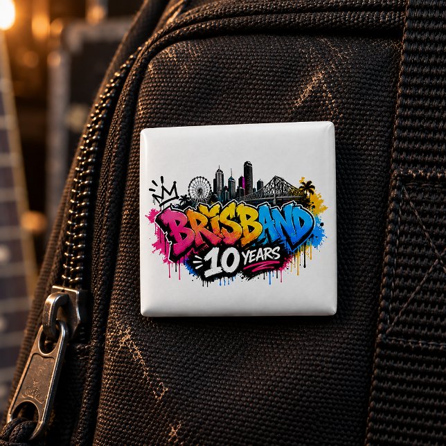 Brisbane 10 år knapp (Skapare uppladdad)