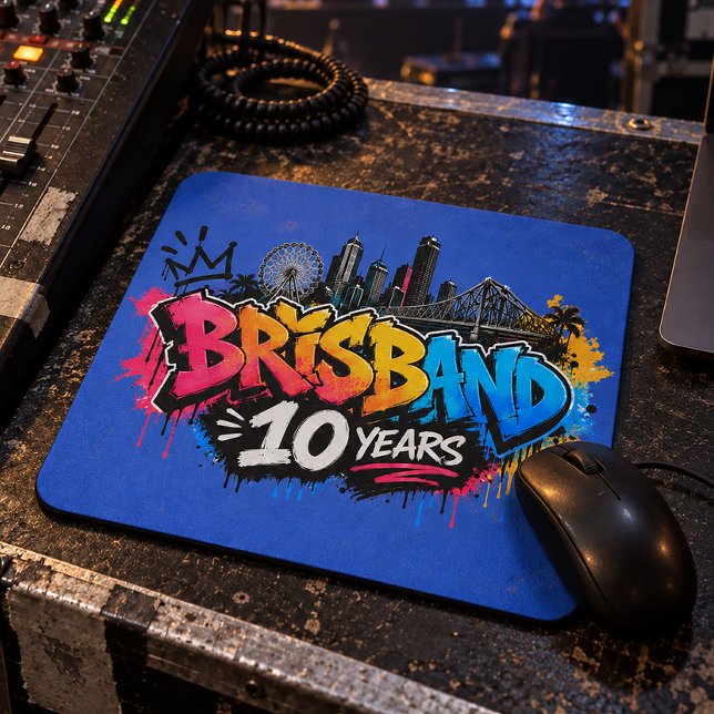 Brisbane 10 år musmatta (Skapare uppladdad)