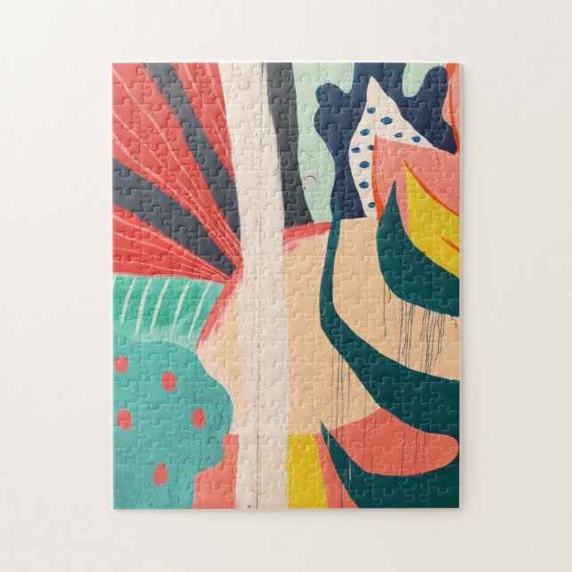 Brisbane Australia Graffiti Street Art Mural Pussel (Vertikal)