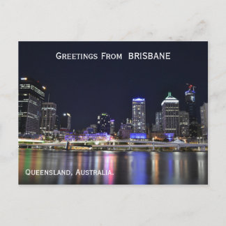 Brisbane Australia Postcard Vykort