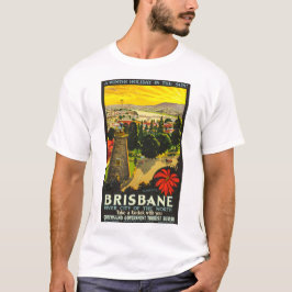Brisbane Australia Poster T Shirt