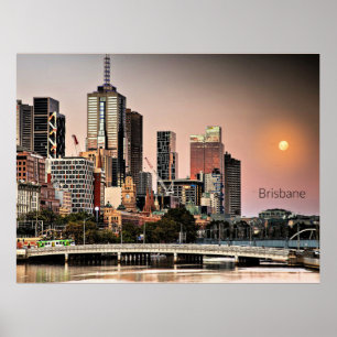 Brisbane, Australien Poster
