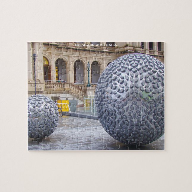 Brisbane Australien Pussel (Horisontell)