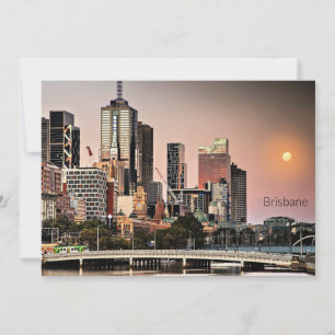 Brisbane, Australien stadsbild  Julkort