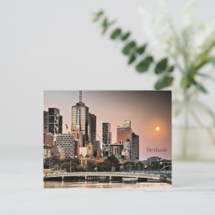 Brisbane, Australiens citycape-foto Vykort