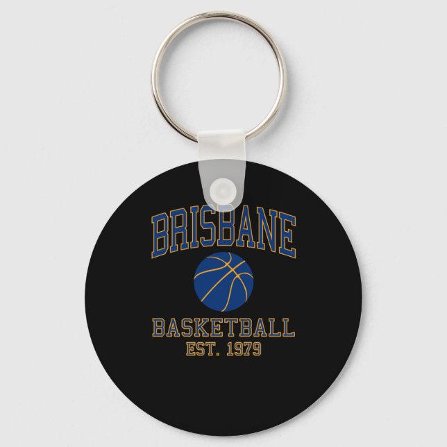 Brisbane Basketball Nyckelring (Framsida)