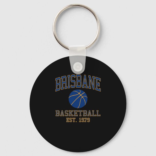 Brisbane Basketball Nyckelring (Framsida)