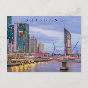 Brisbane City Australien Vykort