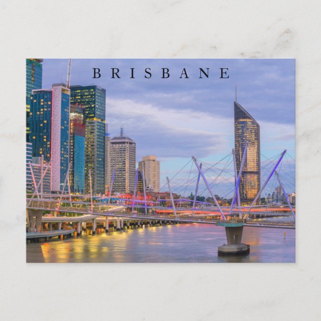 Brisbane City | Australien Vykort (Framsida)
