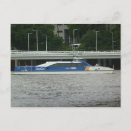 Brisbane City Cat Vykort