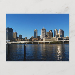 Brisbane City Skyline Vykort
