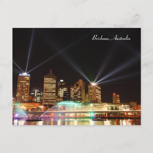 Brisbane Festival Australien, vykort (Framsida)