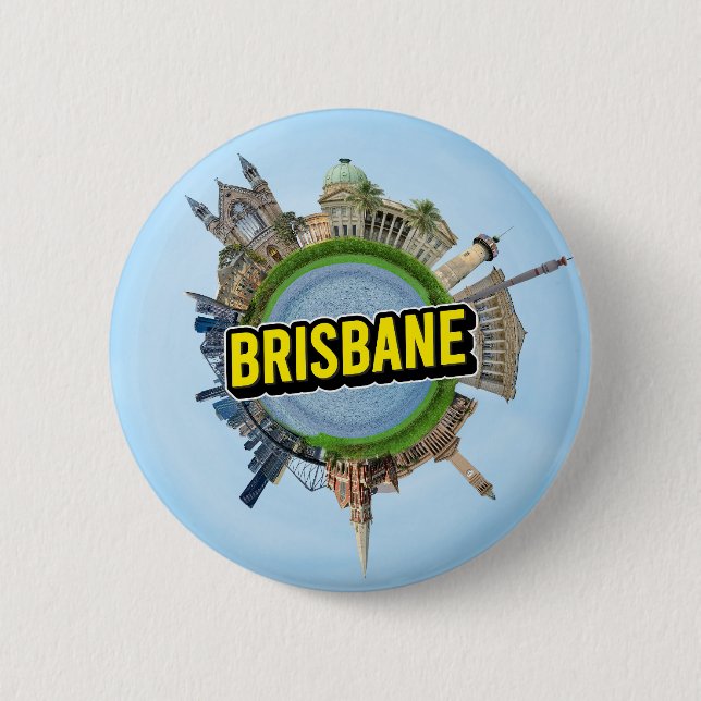 Brisbane liten liten planet landmärke arkitektur  knapp (Framsida)