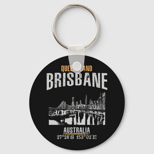 Brisbane Nyckelring (Framsida)